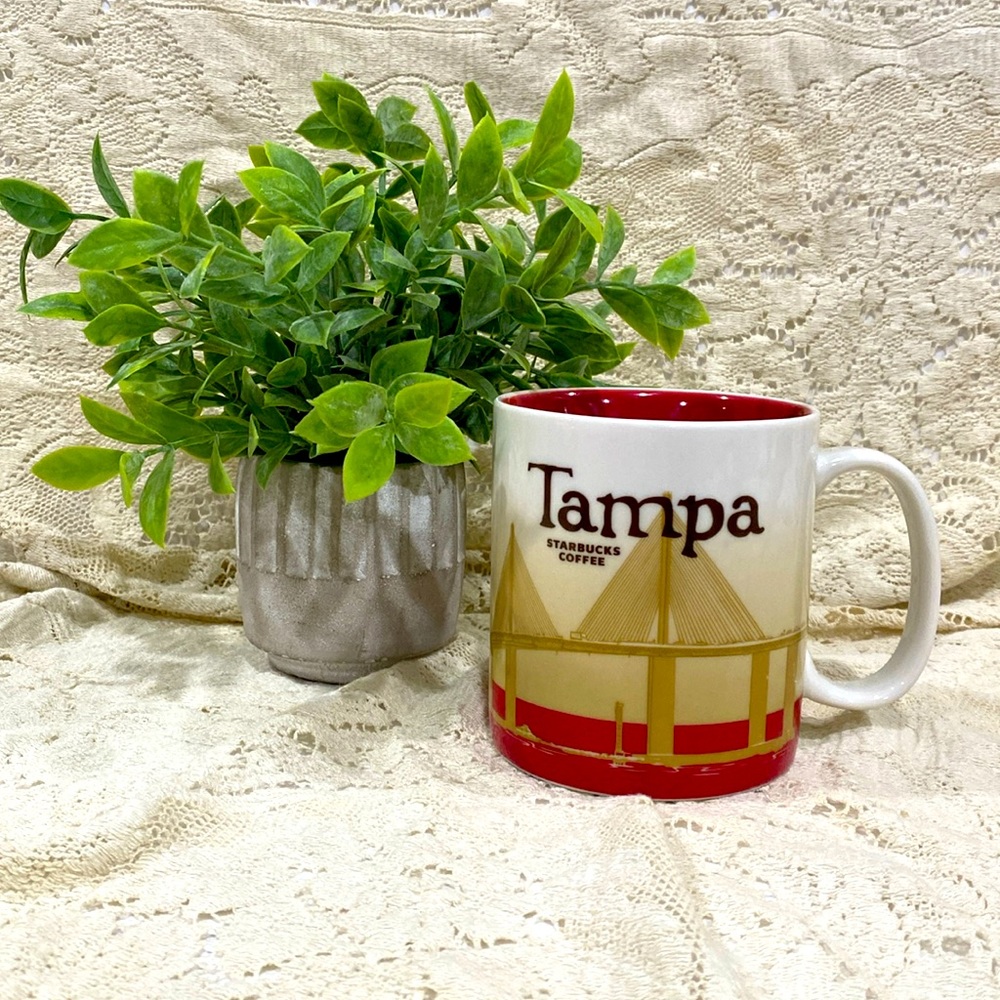 Vintage Starbucks Coffee 2009 Tampa Florida Collector Series NEVER BEEN USED